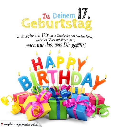 17. geburtstag junge sprüche|17 jähriges geburtstag glückspruch.